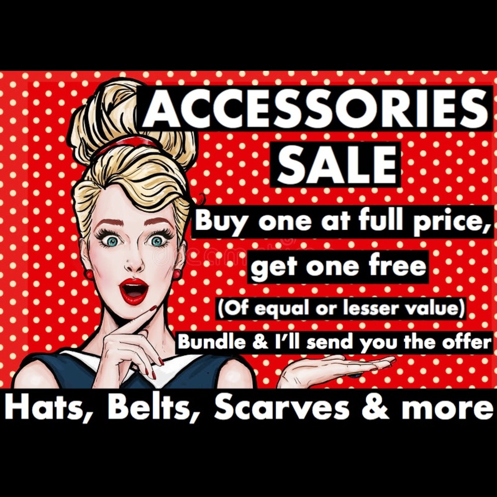 {BOGO SALE}🎟BUY ONE ACCESSORY, GET ONE FREE🎟